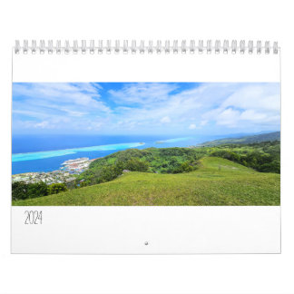 Kalender 2024 - Louisiana, Spanien, Südpazifik