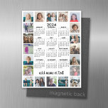 Kalender 2024 mit 20 Fotos Magnetisches Trockenlöschblatt<br><div class="desc">Eine Standardsuche nach Ihrem Zuhause-Büro oder Schulfach. Ein Platz für 20 quadratische Foto. Stellen Sie sicher,  dass Sie Ihre Fotos vor dem Hochladen in Quadrate schneiden.</div>