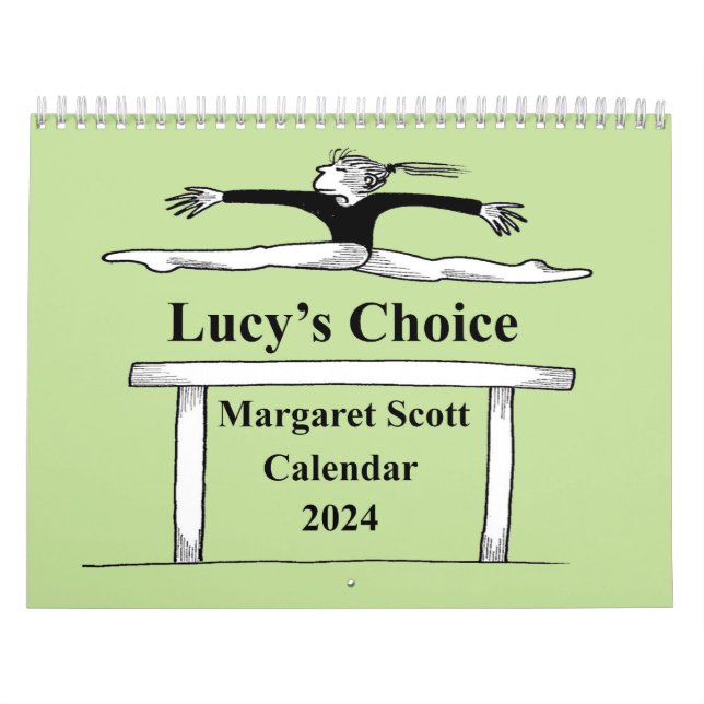 Kalender 2024 mit Kunstwerken von Margaret Scott (Titelbild)
