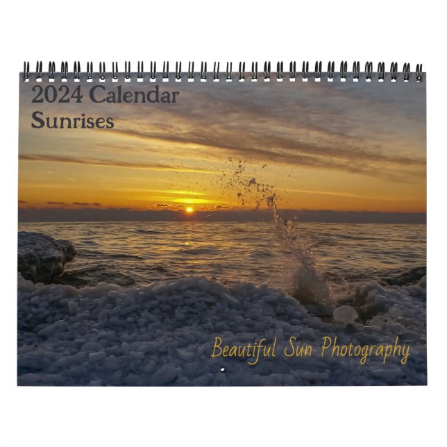 Kalender 2024 - Sonnenaufgang (Titelbild)