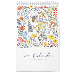 Kalender 2024 von Anne Keenan Higgins / Single Pag