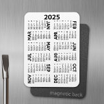 Kalender 2025 - Basishöchstbetrag Magnet<br><div class="desc">Kalender 2025 - perfekt in der Küche oder im Zuhause. Ein minimaler,  einfacher 12-monatiger Kalender mit einem soliden Hintergrund.</div>