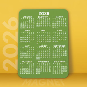 Kalender 2025 - Basishöchstbetrag Magnet