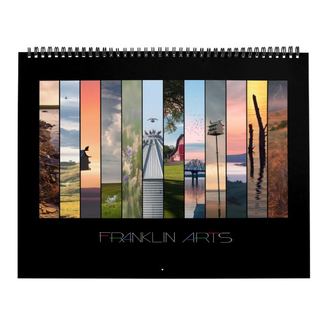 Kalender 2025 - Felder, Felder und Straßen (Titelbild)