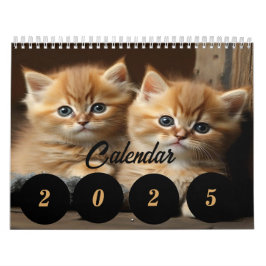 Kalender 2025 für Katzen-Liebhaber - Anpassbares J