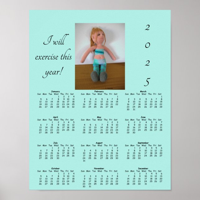 Kalender 2025 - Promise Poster (Vorne)