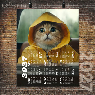 Kalender 2026 mit Foto Volljährig anzeigen Moderne Poster