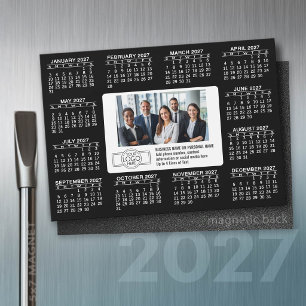 Kalender 2026 mit Logo Kontakt Information Magnet