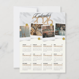Kalender 2026 postkarte