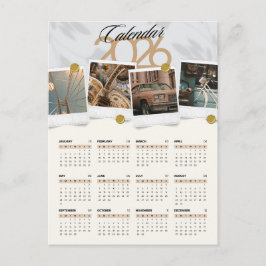 Kalender 2026 postkarte