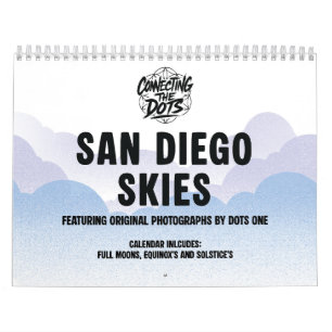 Kalender 2026 - San Diego Himmel - Punkte Ein Foto