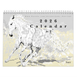 Kalender 2026 Tiere von Sarr