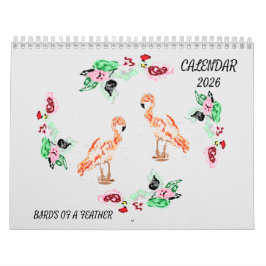 Kalender 2026 Tropische & Alltagsvögel