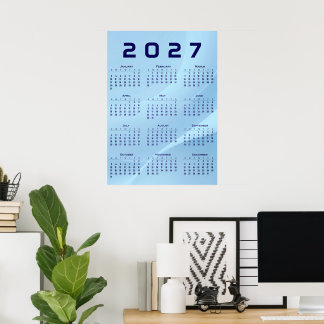 Kalender 2027 poster