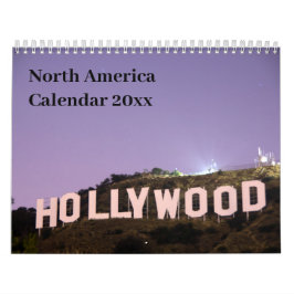 Kalender 20xx - Nordamerika