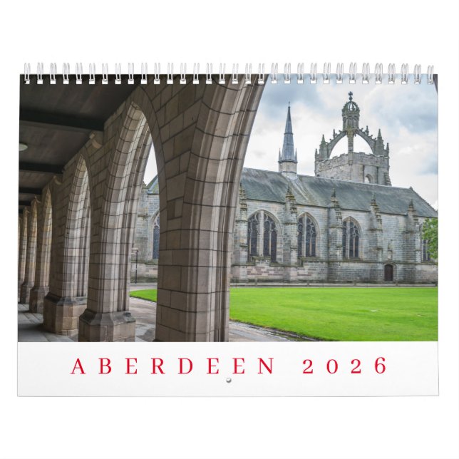 Kalender Aberdeen 2026 (Titelbild)