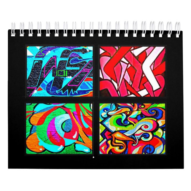Kalender-Abstrakt-Graffiti Galerie 1 Kalender (Titelbild)