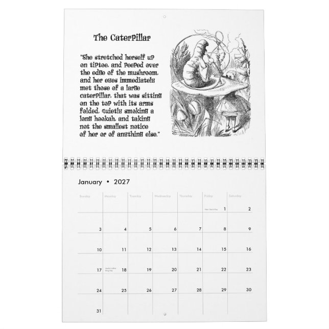 Kalender Alices 2007 (Jan 2027)