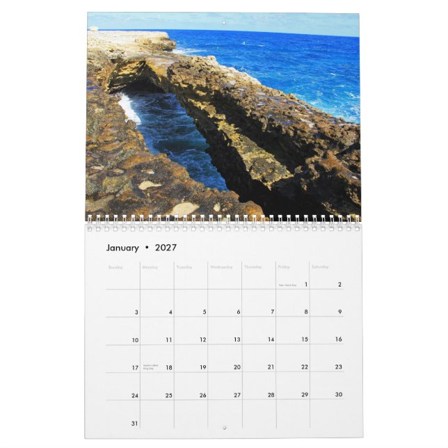 Kalender Antiguas Barbuda (Jan 2027)