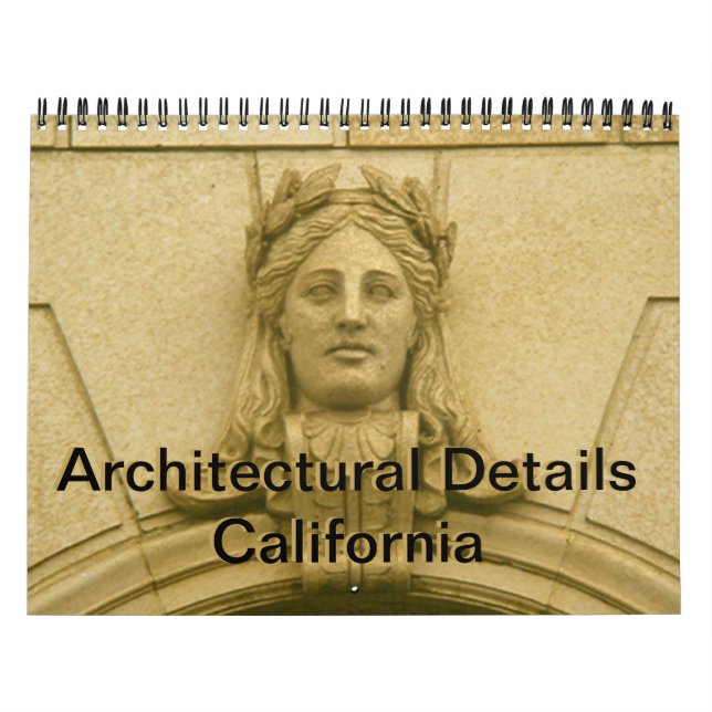 Kalender - Architektonische Details Kalifornien (Titelbild)