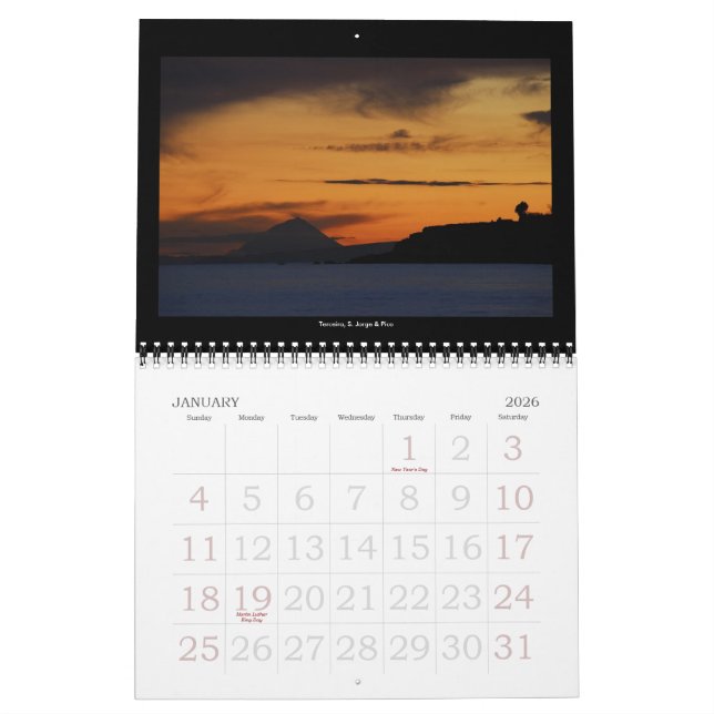 Kalender Azoren 2011 (Jan 2026)