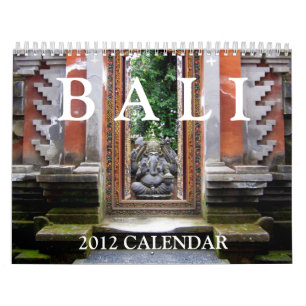 Kalender Balis 2012