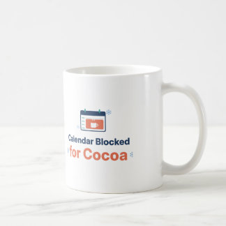 Kalender blockiert für Cocoa Lustiges Büro-Weihnac Kaffeetasse