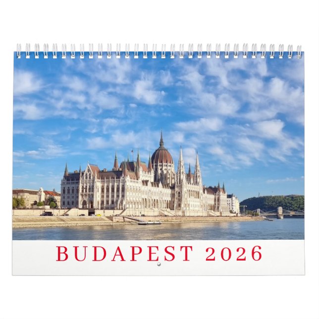 Kalender Budapest 2026 (Titelbild)