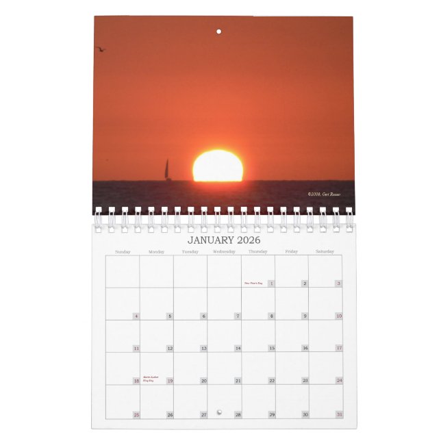 Kalender Clearwater Strand-2009 (Jan 2026)