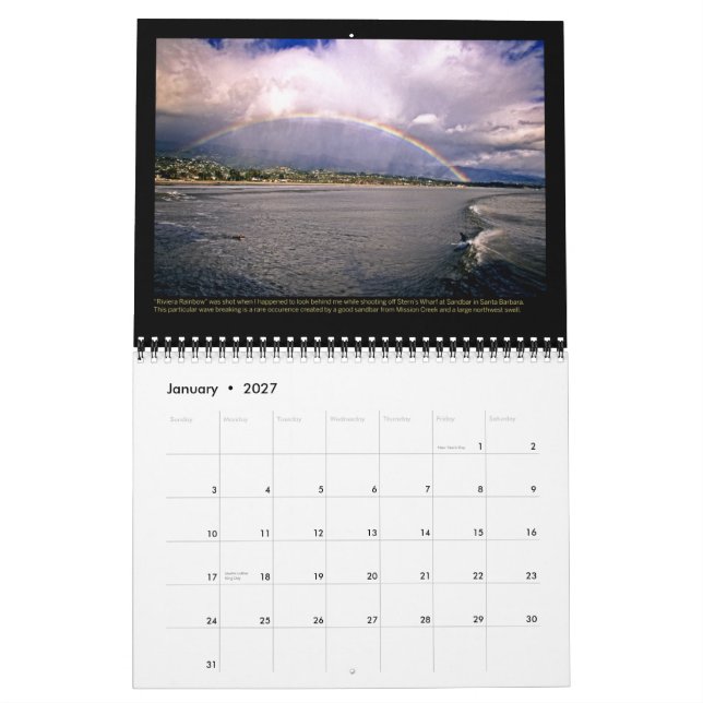 Kalender Davids Pu'u 2013: Ozean (Jan 2027)