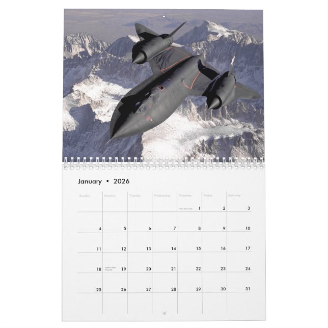 Kalender der Amsel-SR-71 (Jan 2026)