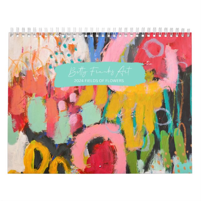 Kalender der Blume 2024 von Betty Franks (Titelbild)