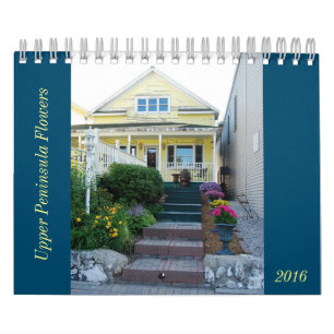 Kalender der Blume Nord-Michigan