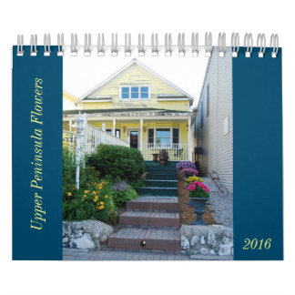 Kalender der Blume Nord-Michigan
