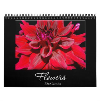 Kalender der Blumen-2016 durch Erin Mac