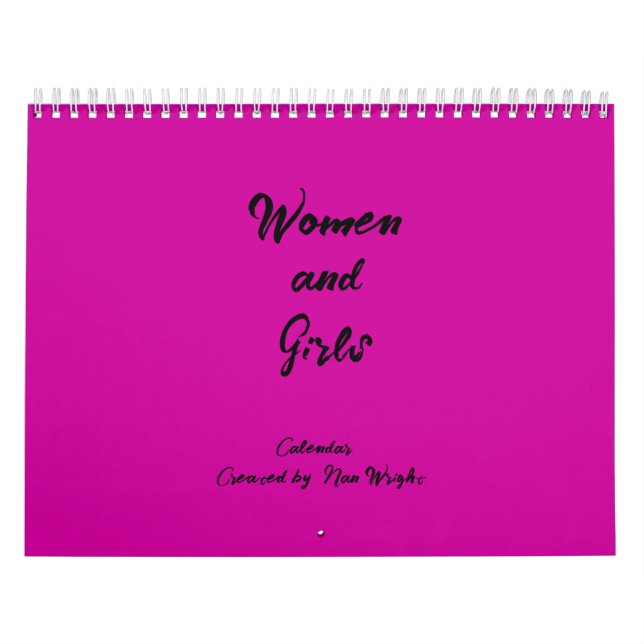 Kalender der Frauen und Mädchen (Titelbild)
