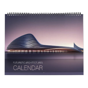 Kalender der futuristischen Architekturen
