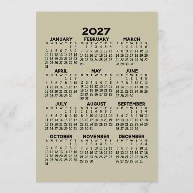 Kalender der ganzjährigen Ansicht - MCM-Muster auf Programm (Vorderseite)