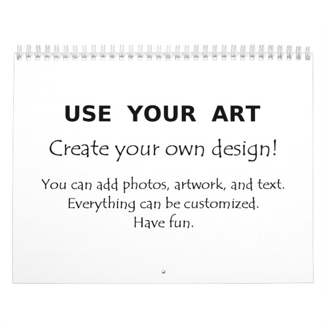 Kalender der Gewohnheit 2013 mit Ihrer Kunst oder (Titelbild)