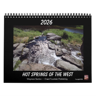 Kalender der heißen Quellen des Westens