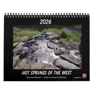 Kalender der heißen Quellen des Westens