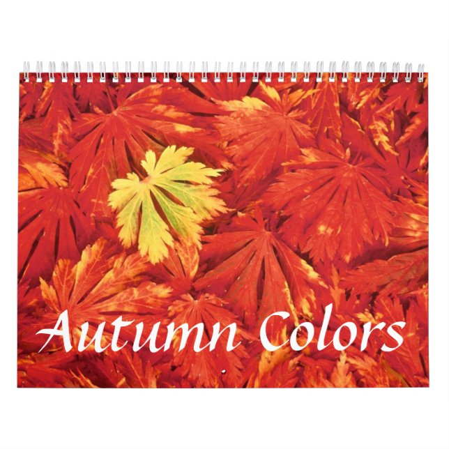 Kalender der Herbstfarben (Titelbild)