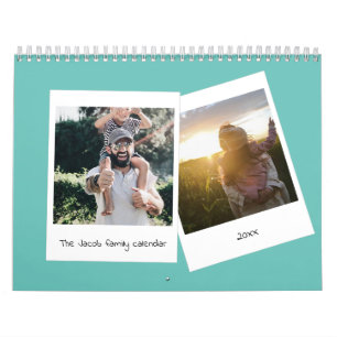 Kalender der Instant-Foto-Familie