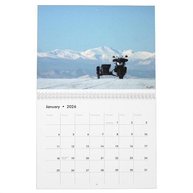 Kalender der Jahr-runder Reiter-2013 (Jan 2026)