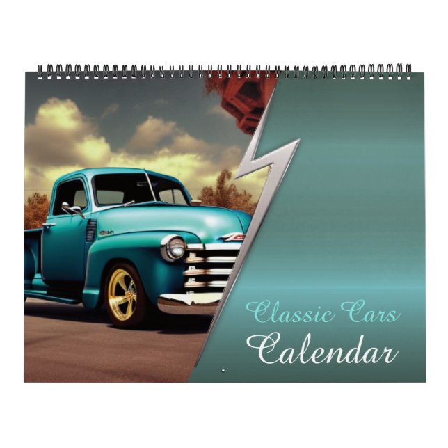 Kalender der klassischen Autos (Titelbild)