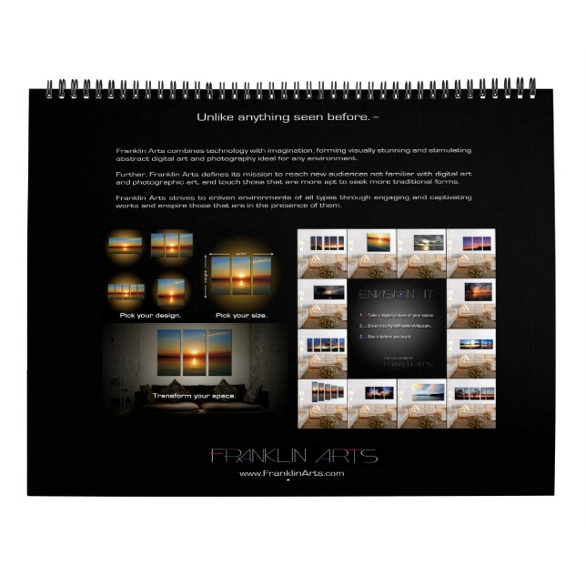 Kalender der Landschaft-2017 u. Meerblick-- (Rückseite)