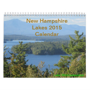 Kalender der New-hampshire See-2015