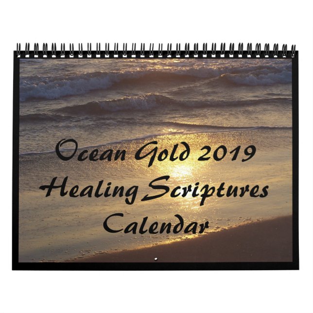 Kalender der Ozean-Schrifts-Bibel-heilender (Titelbild)