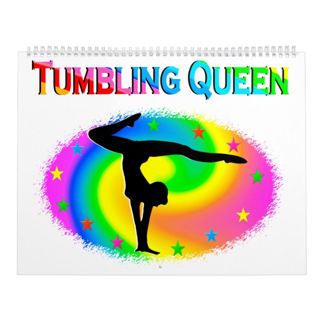KALENDER DER phantastischen TUMBLING QUEEN GYMNAST (Titelbild)