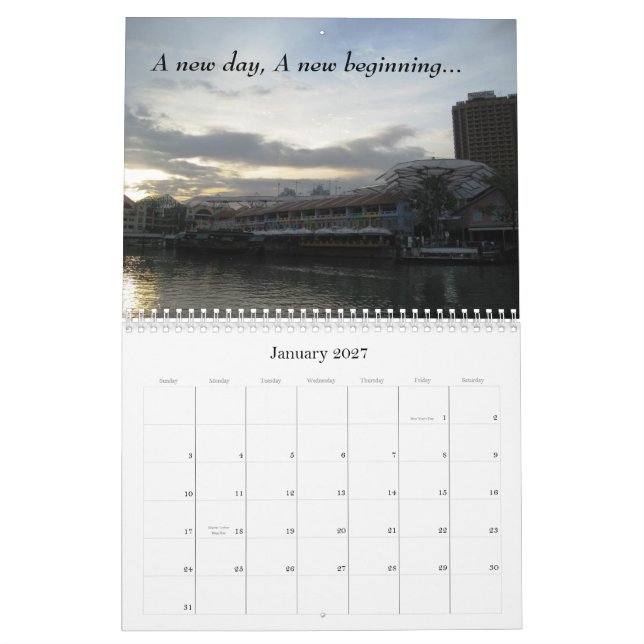 Kalender der Schönheits-2009 (Jan 2027)